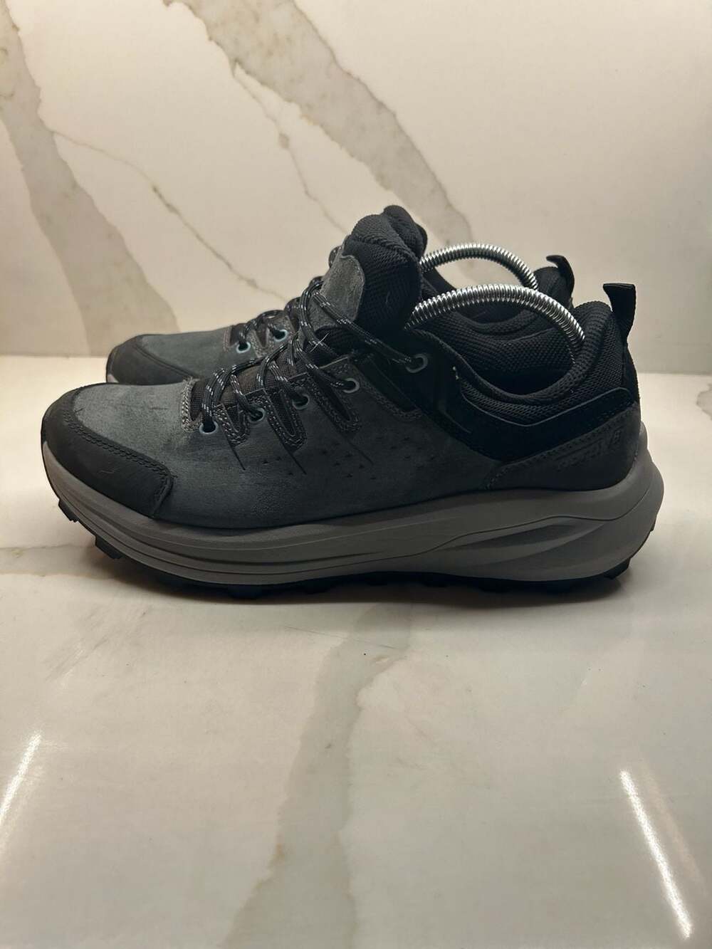 Nortiv 8 Men's Waterproof Low Hiking Shoes Dark Gray Trail Size: 10.5)